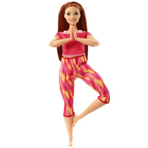 Boneca Barbie Made to Move Aula de Yoga Morena Mattel Ftg80 - Boneca Barbie  - Magazine Luiza