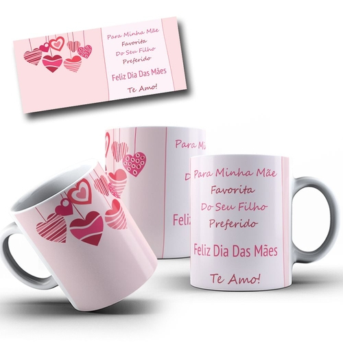 Caneca De Porcelana Dia Das Mae Nas Americanas