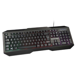 Teclado E Mouse Gamer Multilaser 2400dpi Com Fio Led - Tc239 Menor preço em Teclado E Mouse Gamer Multilaser 2400dpi Com Fio Led - Tc239