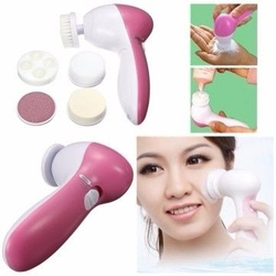 Limpeza de Pele 5 em 1 Portátil Esfoliação Massageador Facial Menor preço em Limpeza de Pele 5 em 1 Portátil Esfoliação Massageador Facial
