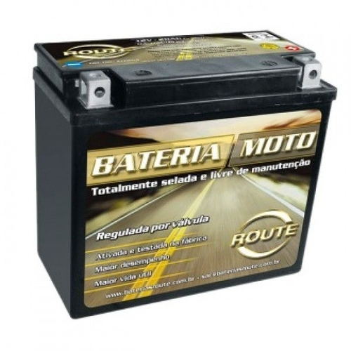 Bateria Moto Route XTZ20LS (20Ah) Harley Heritage Classic Menor preço em Bateria Moto Route XTZ20LS (20Ah) Harley Heritage Classic