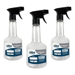 Kit 3 Borrifador Pulverizador 500ml P/ Água E Sanitizantes