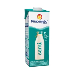 Leite Piracanjuba Uht Semidesnatado Com Tampa 1l Menor preço em Leite Piracanjuba Uht Semidesnatado Com Tampa 1l