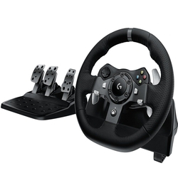 Volante Logitech Driving Force G920 para XBOX One/PC Menor preço em Volante Logitech Driving Force G920 para XBOX One/PC