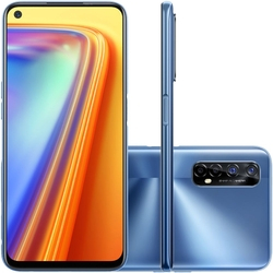 Smartphone Realme 7 128GB 4G Wi-Fi Tela 6.5'' Dual Chip 8GB RAM Câmera Tripla + Selfie 16MP - Mist Blue Menor preço em Smartphone Realme 7 128GB 4G Wi-Fi Tela 6.5'' Dual Chip 8GB RAM Câmera Tripla + Selfie 16MP - Mist Blue