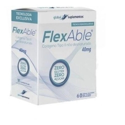 FlexAble Colágeno Tipo II não desnaturado 60cáps Global Suplementos é boa?