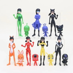 Boneco Miraculous Cat Noir - Preto