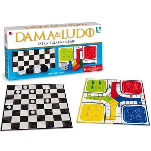 Jogo Tabuleiro Super Ludo Trilha Jogos de Tabuleiro Jogo Clássico Cartas  Original Pais & Filhos 7 + Anos com inmetro na Americanas Empresas