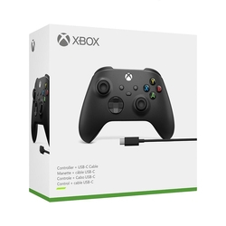 Menor preço em Controle Sem Fio Xbox + Cabo USB-C para PC