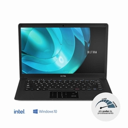 Notebook Ultra, com Windows 10 Home, Processador Intel Pentium, Memória 4GB RAM e 120GB SSD, Tela 14,1 Pol. HD, Preto - UB320 Menor preço em Notebook Ultra, com Windows 10 Home, Processador Intel Pentium, Memória 4GB RAM e 120GB SSD, Tela 14,1 Pol. HD, Preto - UB320