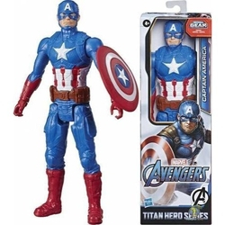 Boneco Marvel Avengers Titan Hero Capitão América - Hasbro E7877 Menor preço em Boneco Marvel Avengers Titan Hero Capitão América - Hasbro E7877