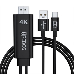 Adaptador Usb-C Hdmi 4K Type C - Hdtv Hs-152 Hrebos Menor preço em Adaptador Usb-C Hdmi 4K Type C - Hdtv Hs-152 Hrebos