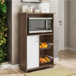 Balcão Notável NT3075 com Nicho para Forno e Cesto Aramado - Nogueira/Branco é boa?