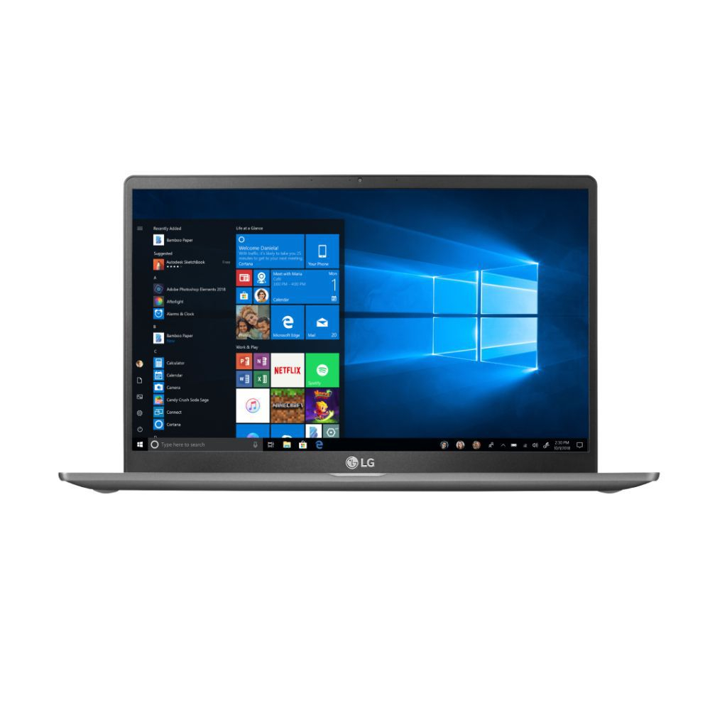 Notebook LG Gram 14Z90N-V.BR51P1 Intel Core I5-1035G7 8GB 256GB W10 14" Cinza Tintanium