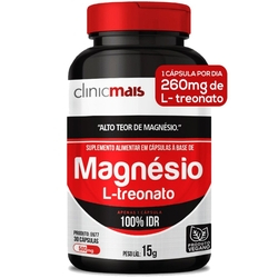 Magnésio L-treonato 260mg Clinic Mais - 30 Cápsulas é boa?
