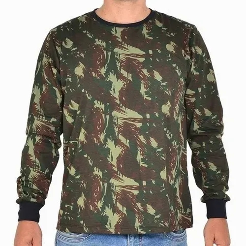 blusa camuflada militar