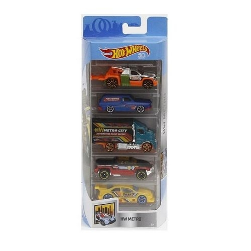 Carrinhos Hot Wheels kit Com 5 Unidades Variados - Hot Wheels Mattel -  Carrinho de Brinquedo - Magazine Luiza