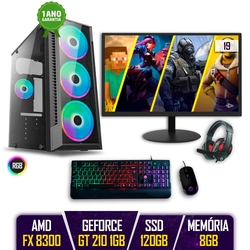 Pc Gamer Completo BestBoy AMD FX 8300 8GB SSD 120GB GT 210 é boa?