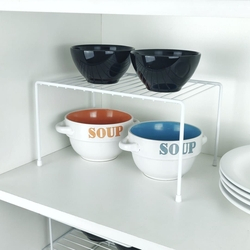 Organizador Armário Cozinha Prateleira Aramado Aço Branco 31cm é boa?