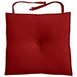 Menor preço em Almofada Para Assento de Cadeira 40x40cm Moond - Vermelho