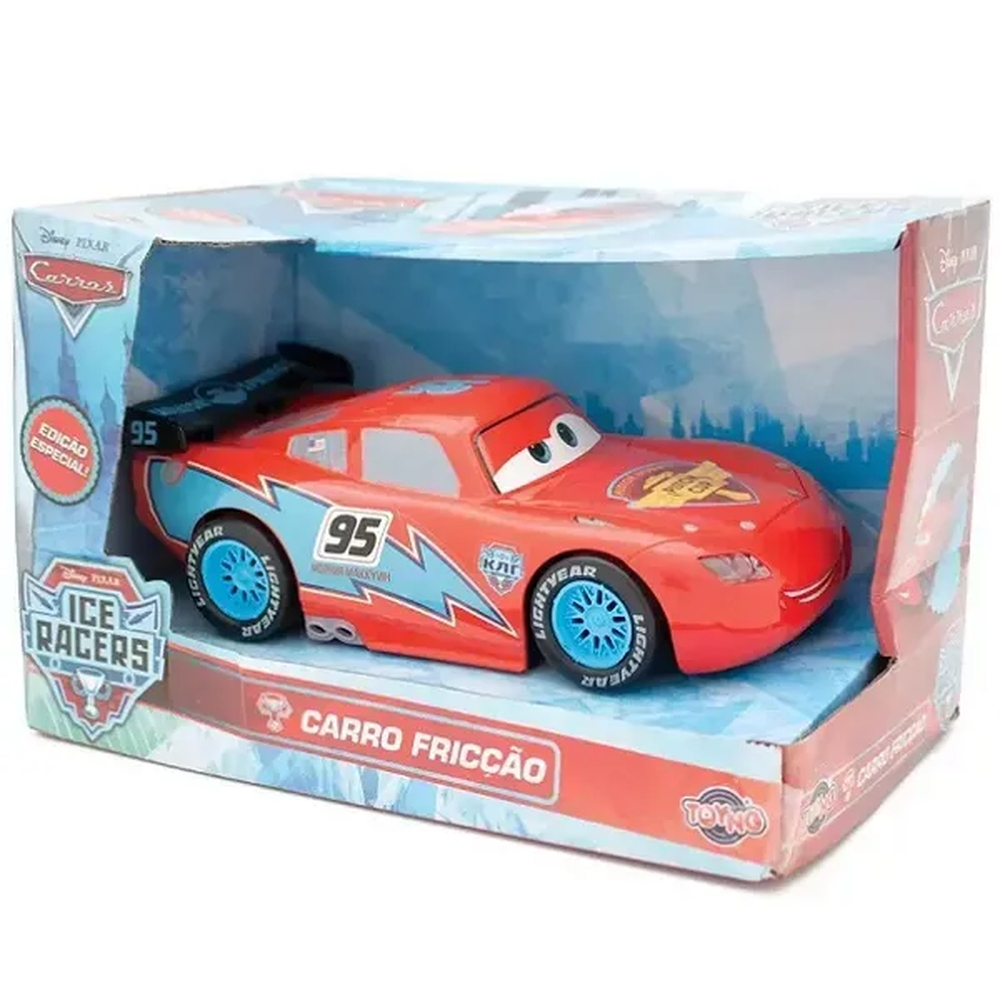 Relâmpago Mcqueen Carrinho A Fricção Infantil C Voz Original