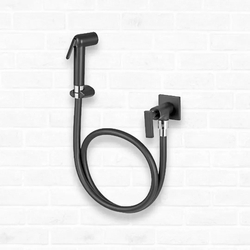Meber Ducha Higienica Preto Matt 1850 Menor preço em Meber Ducha Higienica Preto Matt 1850