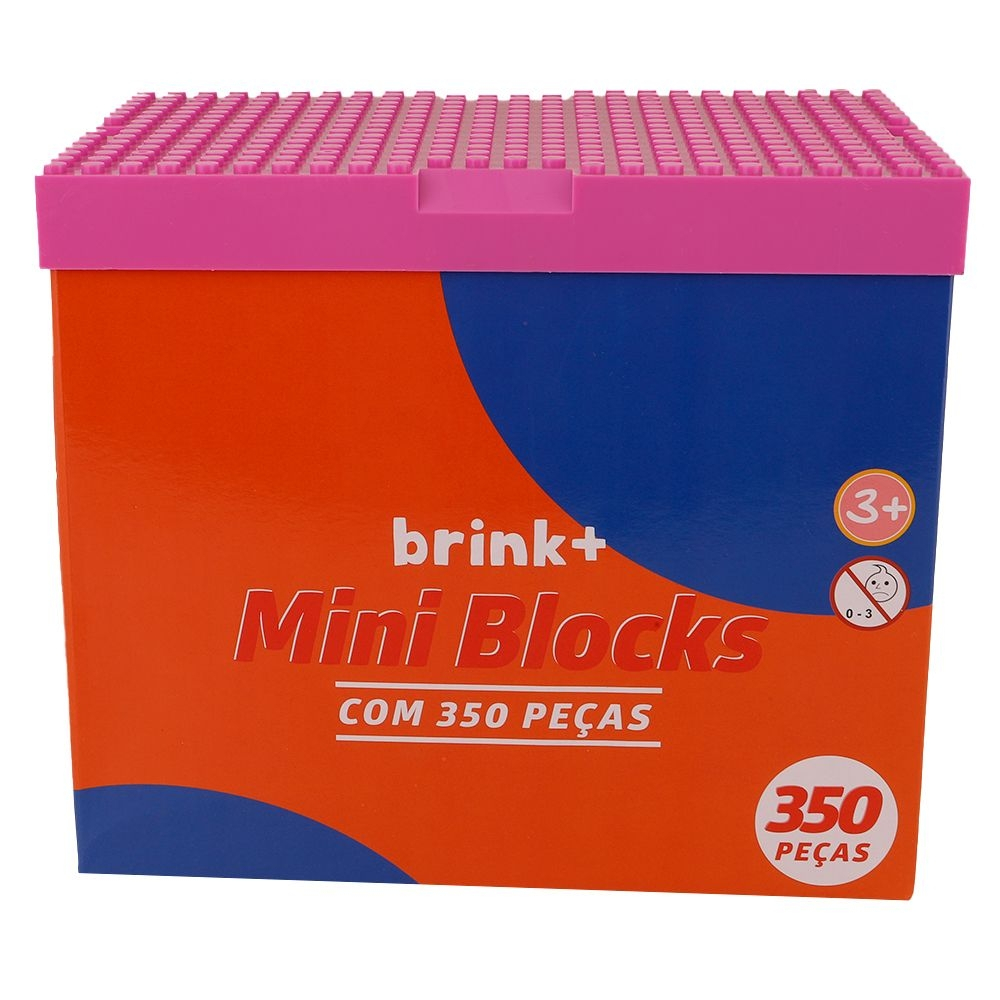 [50% de Cashback] Mini Blocks 350 Peças - brink+