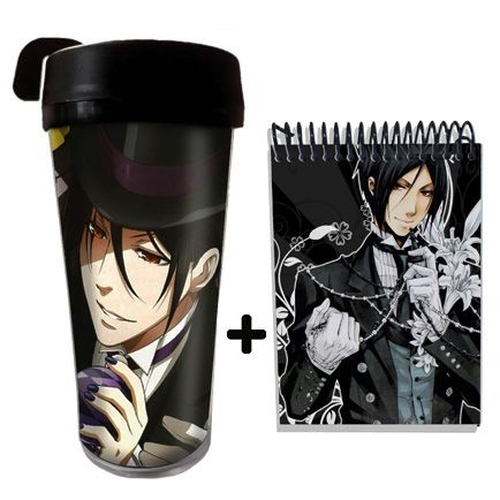 KIT Copo Térmico Anime Kuroshitsuji Black Butler e Caderneta em Promoção na  Americanas