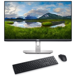 Kit Monitor Dell 23.8” S2421HN Prata + Teclado e Mouse sem fio Dell Pro KM5221W Preto Menor preço em Kit Monitor Dell 23.8” S2421HN Prata + Teclado e Mouse sem fio Dell Pro KM5221W Preto