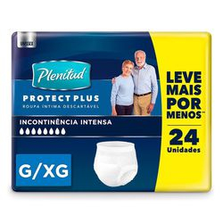 Roupa Íntima Plenitud Protect Plus G/XG - 24 unidades é boa?