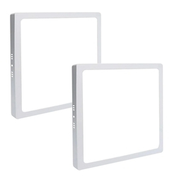 Kit 02 Painel Plafon 25w Led Quadrado Sobrepor Branco Frio Teto é boa?