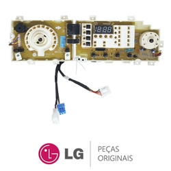 Placa Display / Interface 110V EBR67836630 Lava e Seca LG WD-1485AD, WD-C1485AD, WD-W1485AD Menor preço em Placa Display / Interface 110V EBR67836630 Lava e Seca LG WD-1485AD, WD-C1485AD, WD-W1485AD
