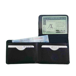 Mini Carteira Slim Artlux em Couro porta Notas CNH e Cartão 546 Preta Menor preço em Mini Carteira Slim Artlux em Couro porta Notas CNH e Cartão 546 Preta
