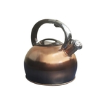 Chaleira Vintage Retro com apito e alça 3 litros indução cozinha