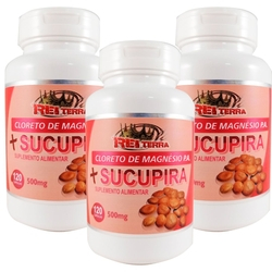 Kit C/ 3 Un Cloreto de Magnésio PA + Sucupira 500mg 360 Caps é boa?