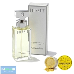 Perfume Feminino Eternity Calvin Klein 100ml e Pó de Banana Facial Maquiagem Fenzza 15g é boa?