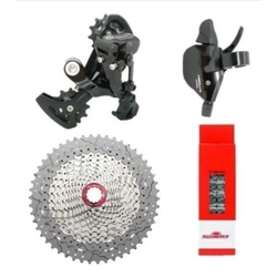 Kit Grupo Sunrace Absolute Bike 1x11v K7 11x50 Mtb Menor preço em Kit Grupo Sunrace Absolute Bike 1x11v K7 11x50 Mtb