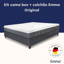 Kit Colchão + Cama Box Emma Original é boa?