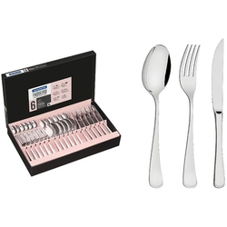 Faqueiro Tramontina Mônaco em Aço Inox com Facas para Churrasco Forjadas 6mm Acabamento Alto Brilho - 36 Peças Menor preço em Faqueiro Tramontina Mônaco em Aço Inox com Facas para Churrasco Forjadas 6mm Acabamento Alto Brilho - 36 Peças