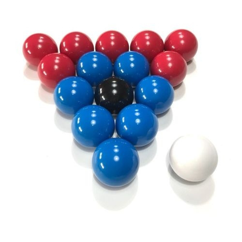 Jogo De Bolas De Sinuca Bilhar Mata - Mata Azul E Vermelha em Promoção na  Americanas