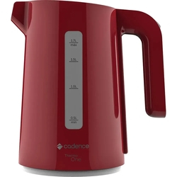 Chaleira Elétrica Cadence Thermo One Vermelha 1,7 Litros 220V 1800W Menor preço em Chaleira Elétrica Cadence Thermo One Vermelha 1,7 Litros 220V 1800W