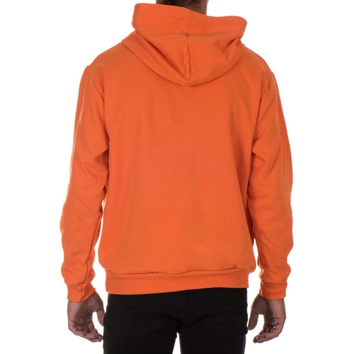 orange moletom com capuz plain