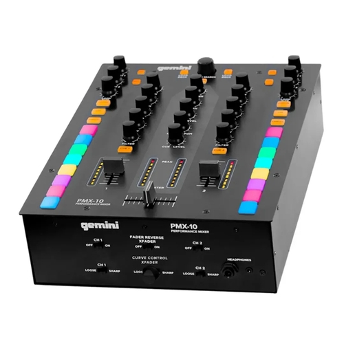 Mixer DJ 2 canais Gemini PMX10 em Promoção Ofertas na Americanas