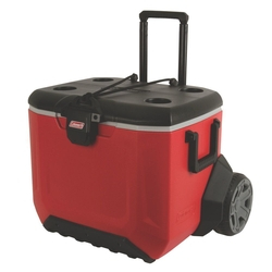 Caixa Térmica Rugged 55QT Coleman Vermelha C/ Rodas Menor preço em Caixa Térmica Rugged 55QT Coleman Vermelha C/ Rodas