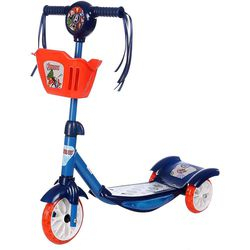 Patinete Infantil Musical Com Luz de Led e Cestinha Marvel Vingadores - brink+ Menor preço em Patinete Infantil Musical Com Luz de Led e Cestinha Marvel Vingadores - brink+