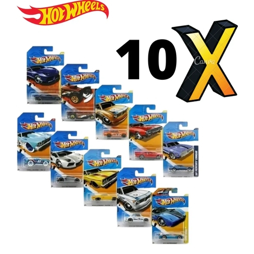 Hot Wheels Kit com 10 Carrinhos Sortidos - Mattel em Promoção na Americanas