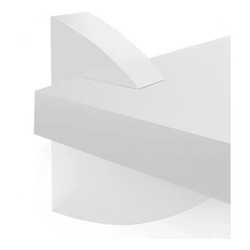 Kit 10 Suportes Bico De Tucano Para Prateleira De 15mm Branco Menor preço em Kit 10 Suportes Bico De Tucano Para Prateleira De 15mm Branco