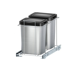 LIXEIRA DUPLA 09LTS ESCOVADA 362x284x470MM DIMEC é boa?