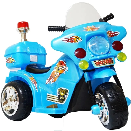 Importway Mini Moto Eletrica Infantil Criança 6v Bateria Luzes e Som  Policia Branca na Americanas Empresas