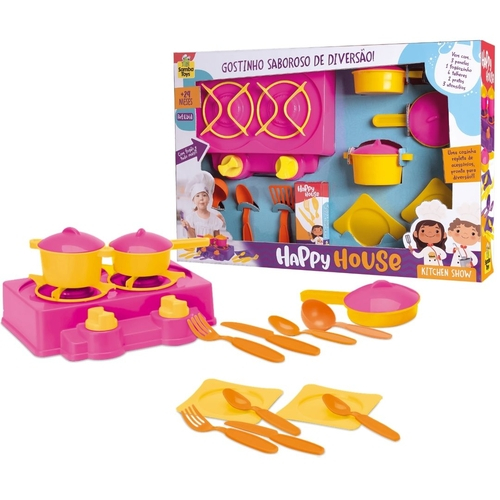 Panelinhas Infantil Kit Completo Com Comidinhas E Talheres Super Coloridos  E Chamativos- Acompanha 19 Itens- Brinquedos Anti Estresse em Promoção na  Americanas